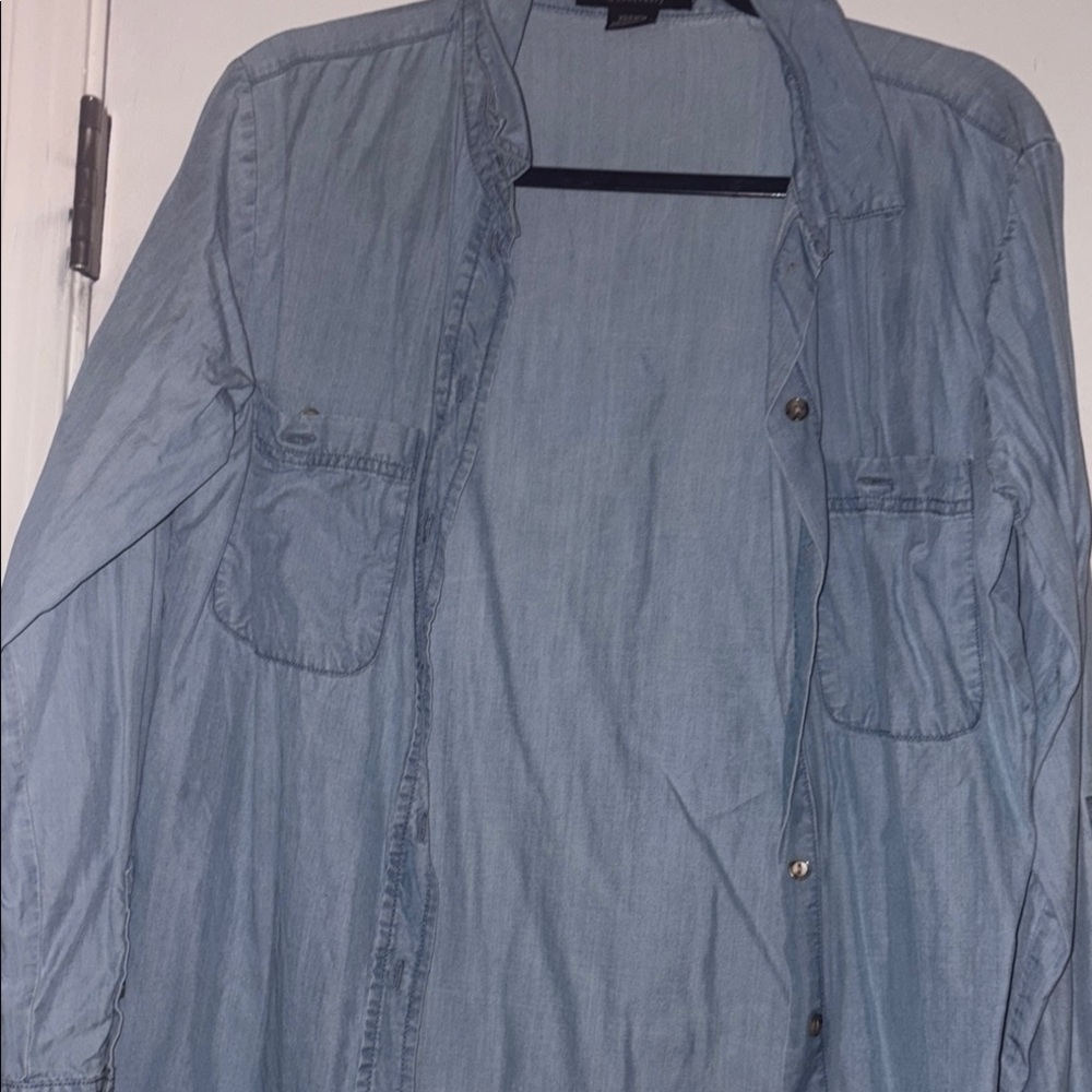 XS chambray top